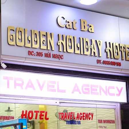 Catba Golden Holiday Hotel Dong Khe Sau Luaran gambar
